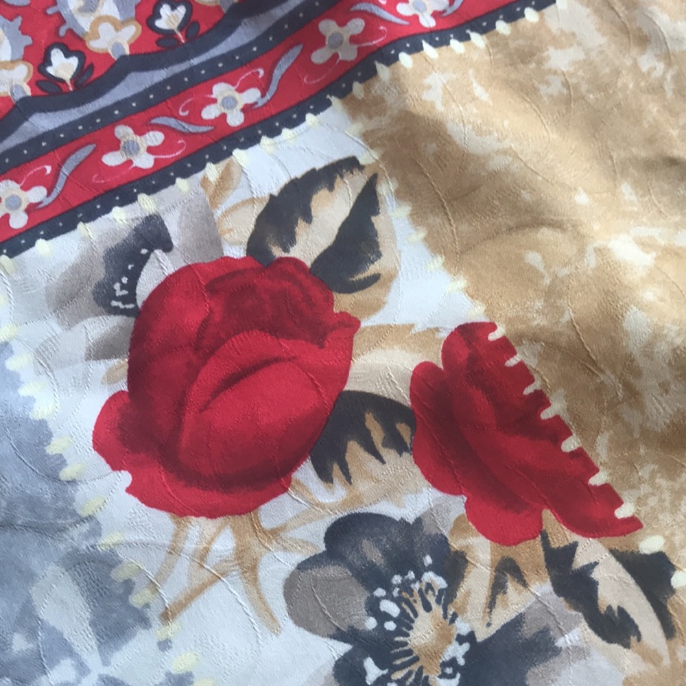 Beautiful Floral Scarf-PARIS